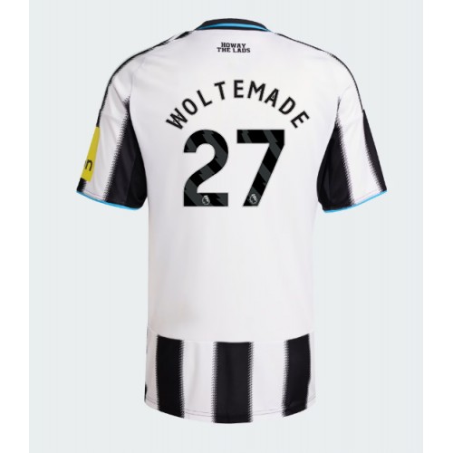Newcastle United Nick Woltemade #27 Replica Home Stadium Shirt 2025-26 Short Sleeve